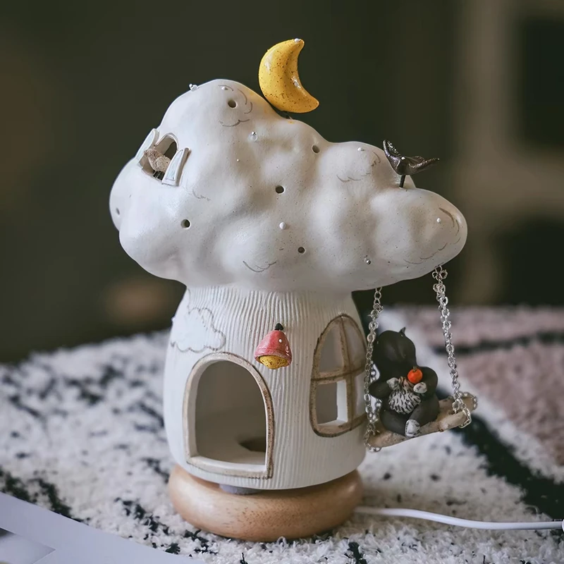 Cloud-house lamp / object