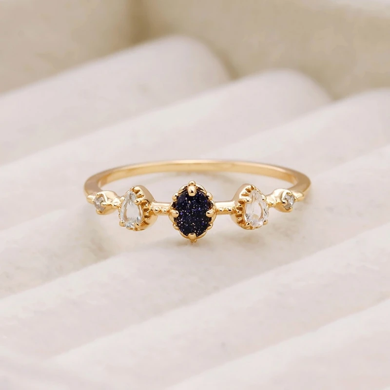 Blue sandstone ring